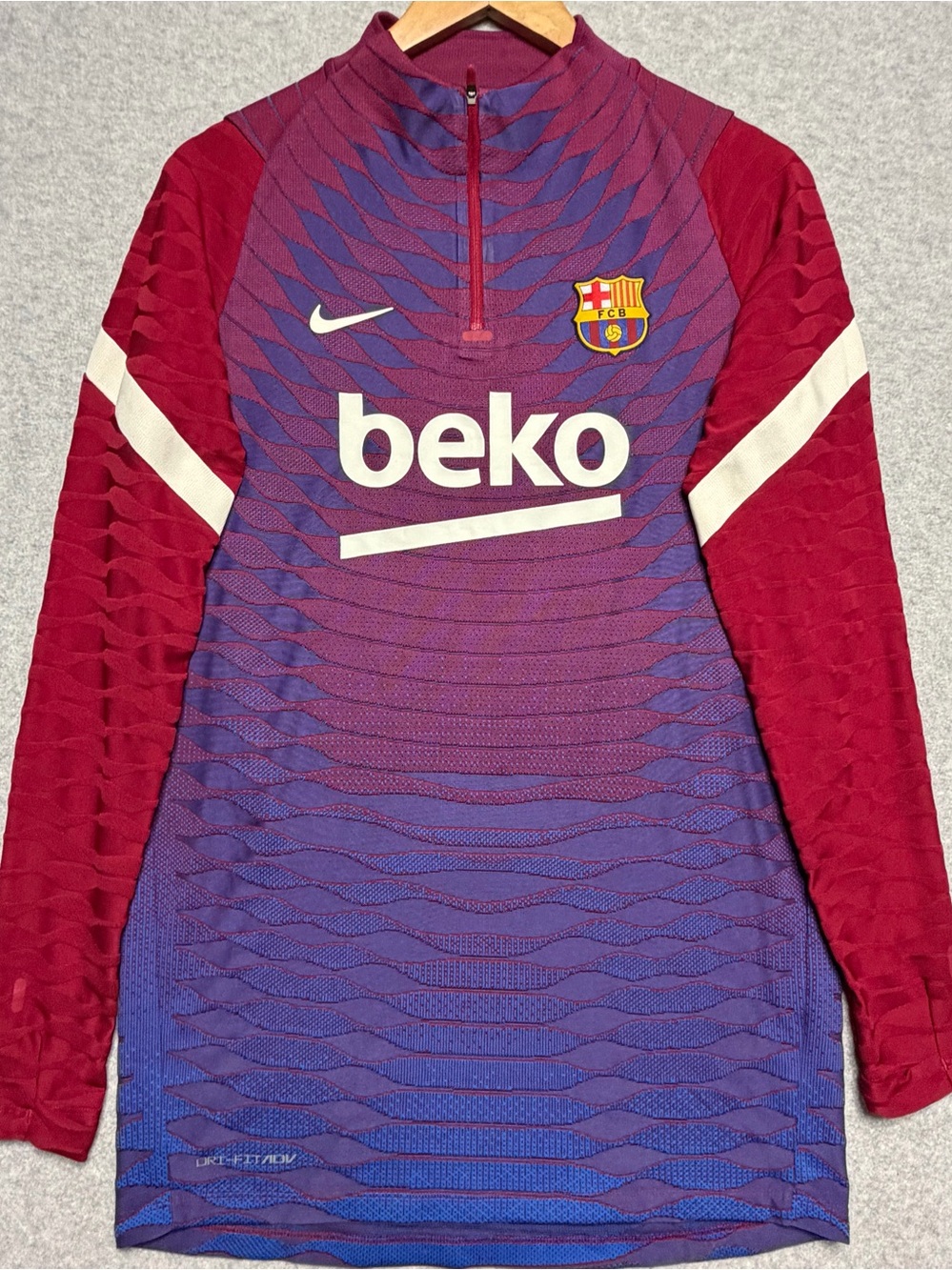 Nike FC Barcelona 21/22 Strike Elite Dri-FIT ADV Drill Top Men’s Medium Beko